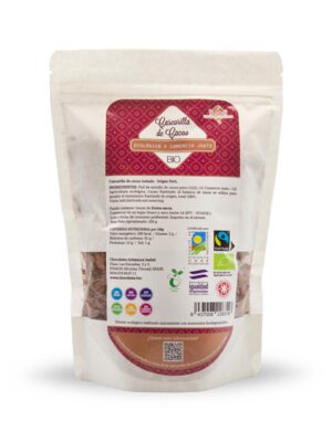 Cascarilla de cacao bio & ft, 250 g. monovarietal, origen perú