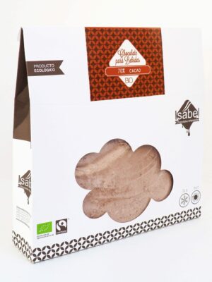 Chocolate BIO&FT para preparar bebidas 70% cacao, 300 grs.