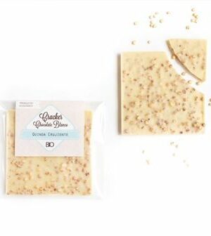 Cracker crujiente de chocolate blanco BIO&FT