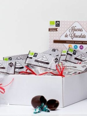 Huevo BIO&FT de chocolate negro con sorpresa