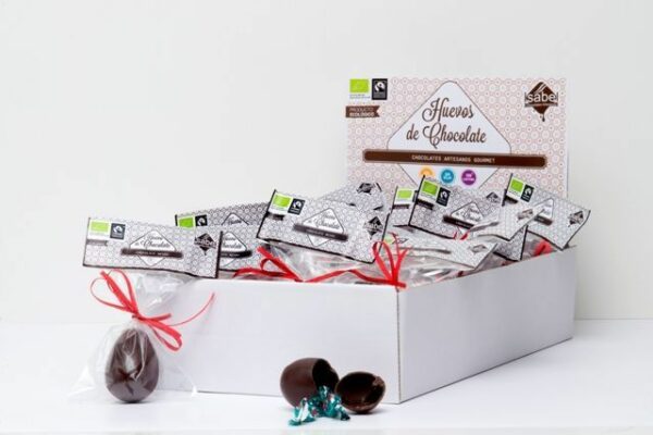 Huevo BIO&FT de chocolate negro con sorpresa