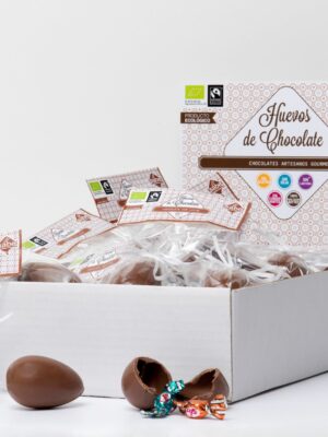 Huevo BIO&FT de chocolate con leche con sorpresa