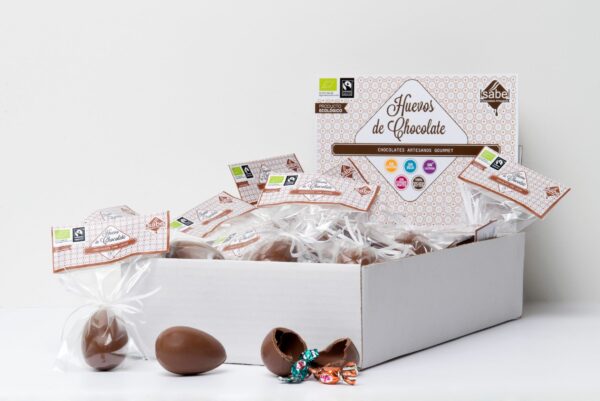 Huevo BIO&FT de chocolate con leche con sorpresa