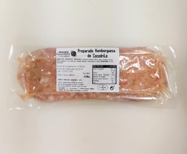 Burger meat cocodrilo (500 gr. apróx.) — imagen 4