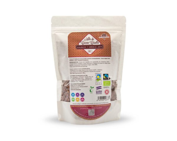 Nibs de cacao criollo BIO&FT, 400g