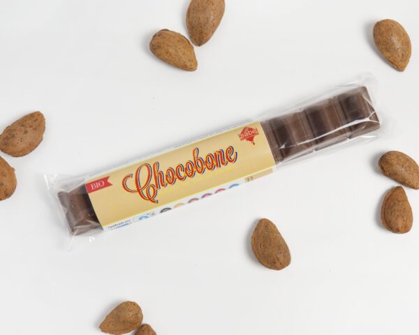 Chocobone BIO&FT chocolate con leche y almendra caramelizada