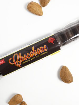 Chocobone BIO&FT chocolate negro y almendra caramelizada