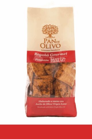 Regañás o craker con pimentón dulce 200 gr pan de olivo – Pan olivo pimenton