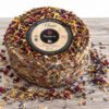 Curado de oveja flor – Queso entero con flores