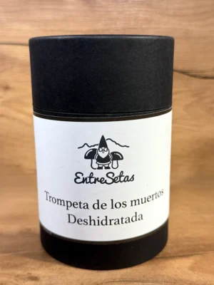 Trompeta de los muertos deshidratada