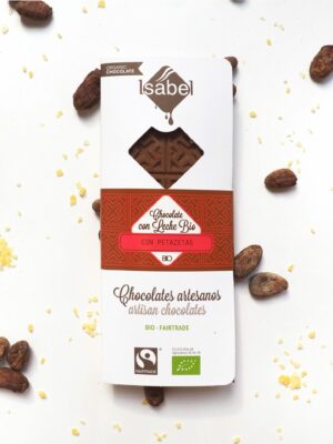 Tableta BIO&FT chocolate con leche y limón efervescente: petazetas
