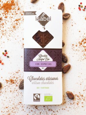 Tableta BIO&FT chocolate negro con especias