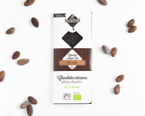 Tableta BIO&FT chocolate negro 65% cacao