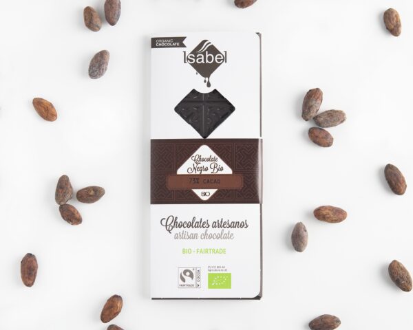 Tableta BIO&FT chocolate negro 73% cacao