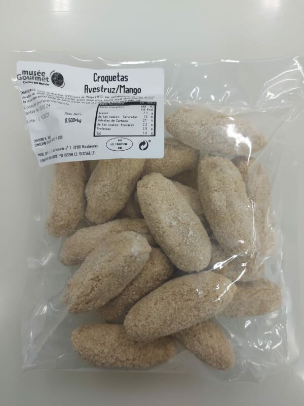 Croquetas de avestruz (1 kg. apróx.) — imagen 2