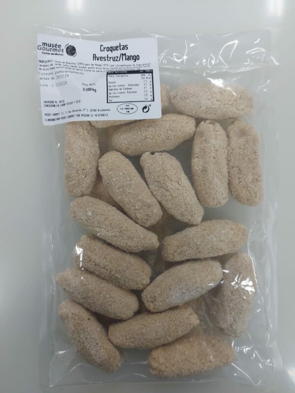 Croquetas de avestruz y mango (500 gr. apróx.) — imagen 3