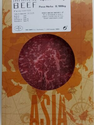 Corte yakiniku wagyu japonés a5 (100gr. aprox.)