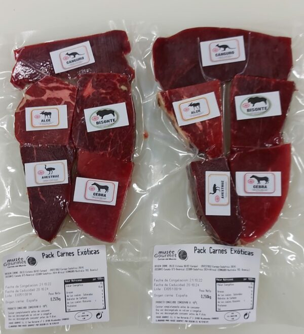 Pack medallones exóticos (280 gr. aprox.) — imagen 2