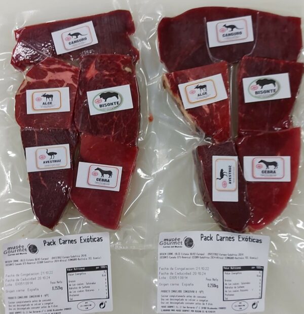 Pack medallones exóticos (280 gr. aprox.) — imagen 3