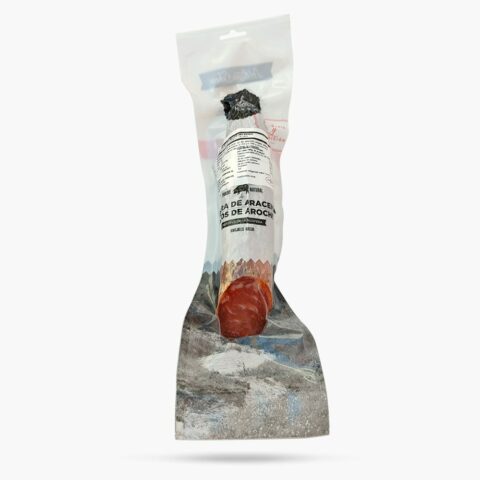 Chorizo 100% ibérico de bellota 600 gr ultima dehesa – bellota 100 iberico envase 1 1