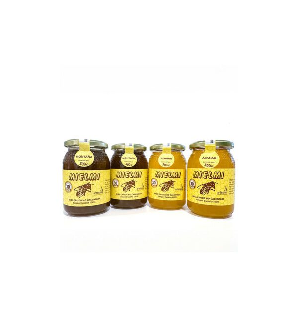 Pack de mieles artesanales: montaña + azahar