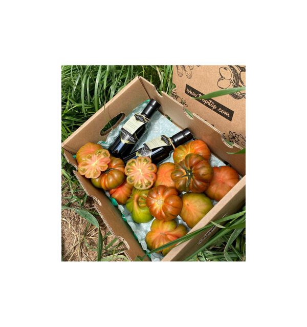 Tomates raf y aceite de oliva