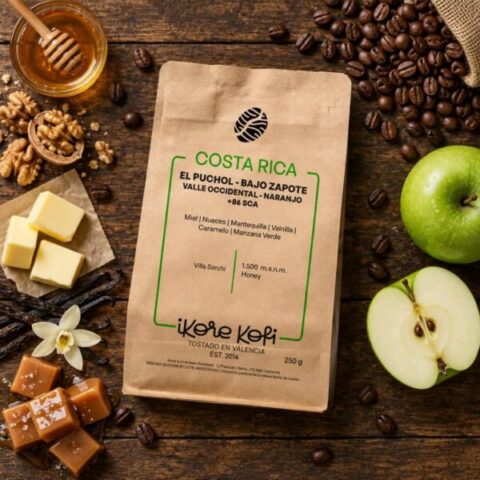 Café de especialidad Costa Rica Villa Sarchí Miel — Ikore Kofi