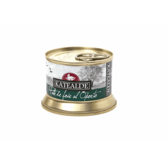 Bloc de foie gras de pato al oporto 130 gr katealde – pate de foie al oporto 130 gr 1