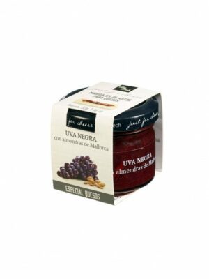 Mermelada de uva negra con almendra de mallorca can bech – salsa dulce de uva negra con almendras