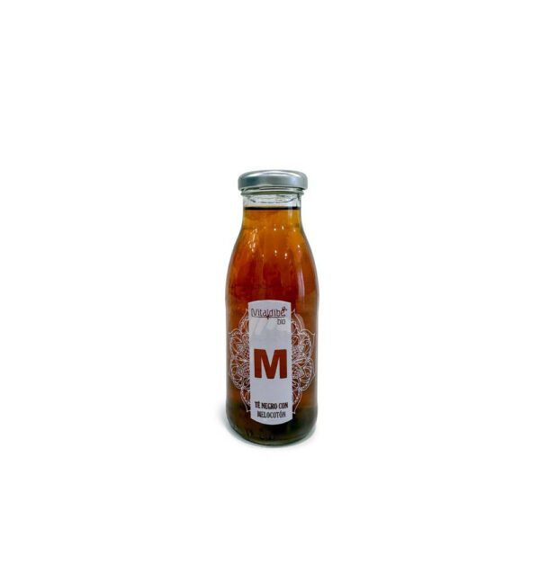 Té negro con melocotón bio